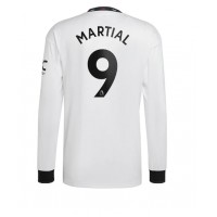 Manchester United Anthony Martial #9 Fotballklær Bortedrakt 2022-23 Langermet